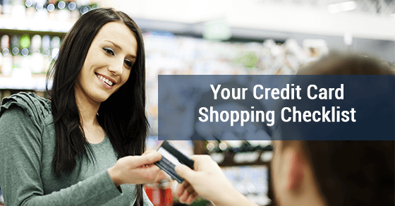 Credit Card For Shopping