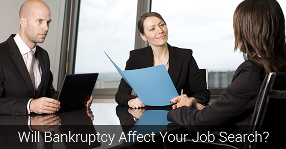 Bankruptcy Affect Job Search