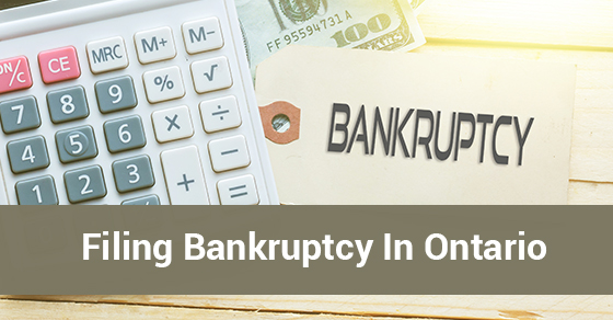 Filing Bankruptcy In Ontario